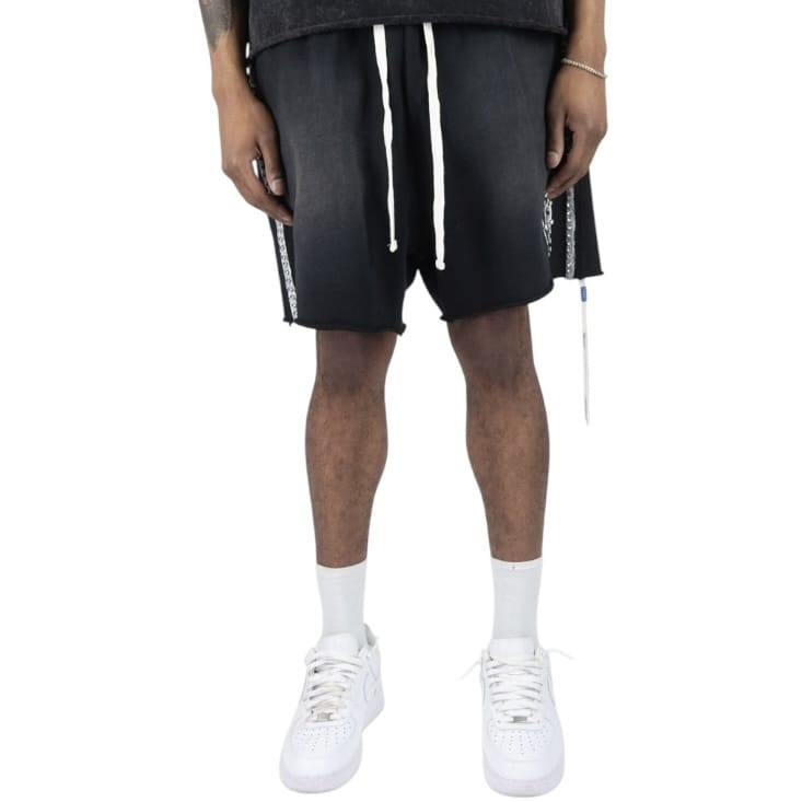 R3bel Denim Shady French Terry Set (Ash Black)