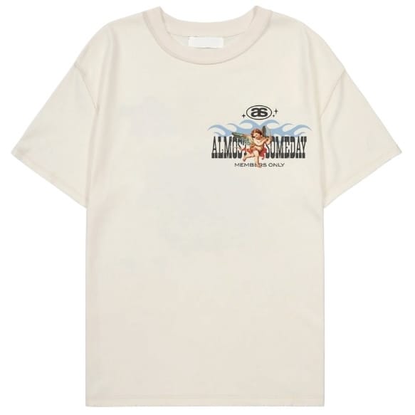 Almost Someday Members Tee (Cream)