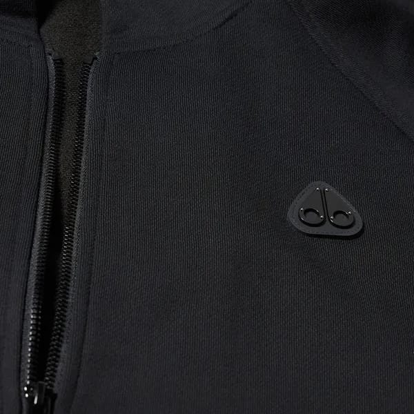 Moose Knuckles Yul Zip Up Hoodie & Jogger Set (Black)