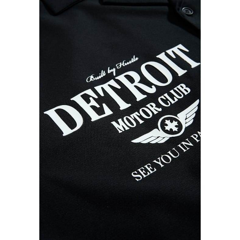 See You In Paradise Detroit Motor Club SS Shirt & Short Set (Black)