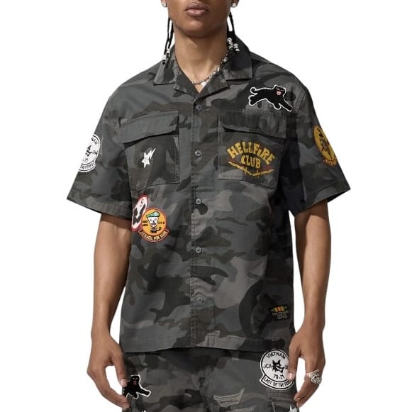 Jordan Craig War Angel Work Shirt (Black Camo) 24437C