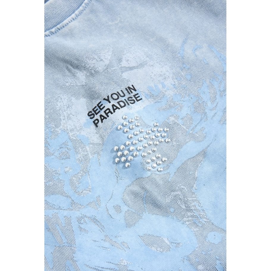 Kids See You In Paradise Reckoning Tee (Ice Blue) 9192AKB
