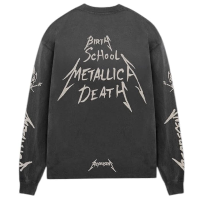 Represent X Metallica Garage Inc LS T-Shirt (Stained Black) MLM4366-230