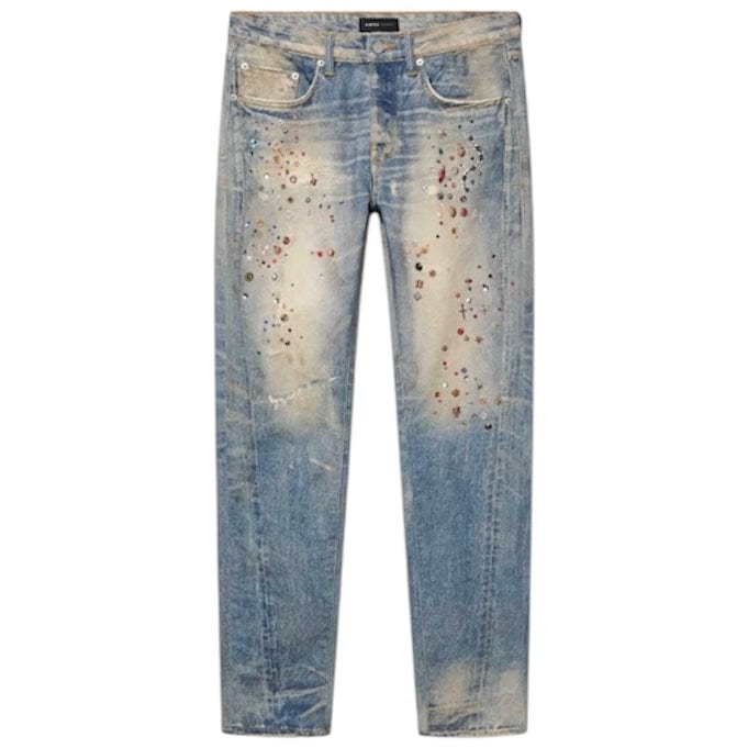 Purple Brand Skinny Cyanine Jewel Denim (Light Indigo) P001-CYWI225