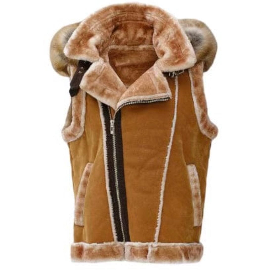 Jordan Craig Denali Shearling Vest (Cognac) 9370V