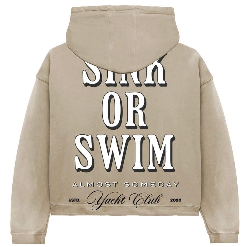 Almost Someday Yacht Clue Hoodie (Sand) AS-S26-027
