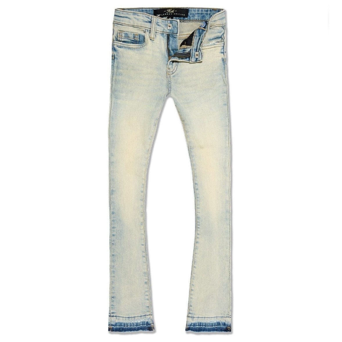 Kids Stacked Slauson Denim (Cream Wash) JTF2311K