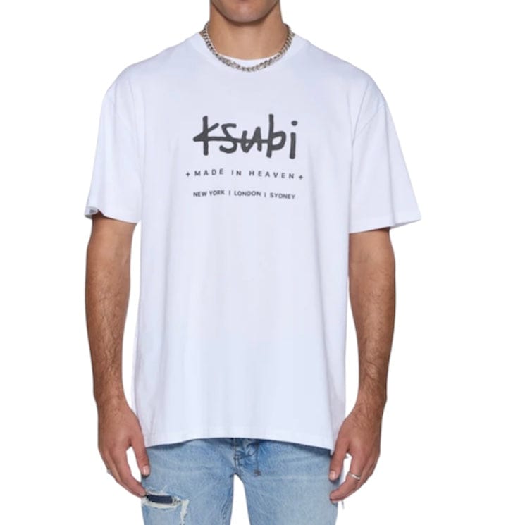 Ksubi Plated Biggie SS Tee (Tru White) MPF25TE023