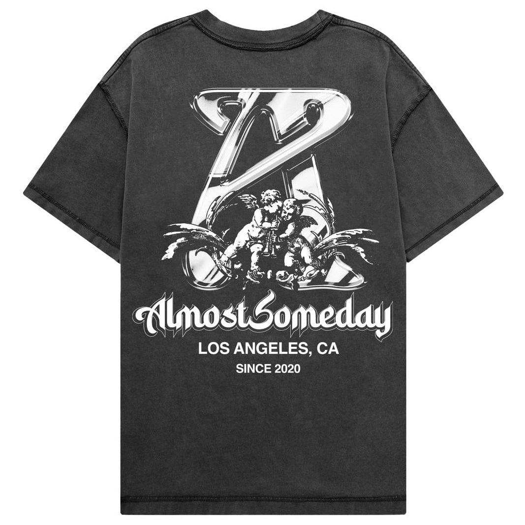 Almost Someday Platinum Tee (Black) AS-SUM-037