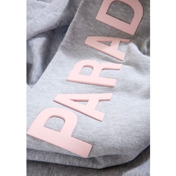 See You In Paradise Pullover Hoodie (Heather Grey/Pink)