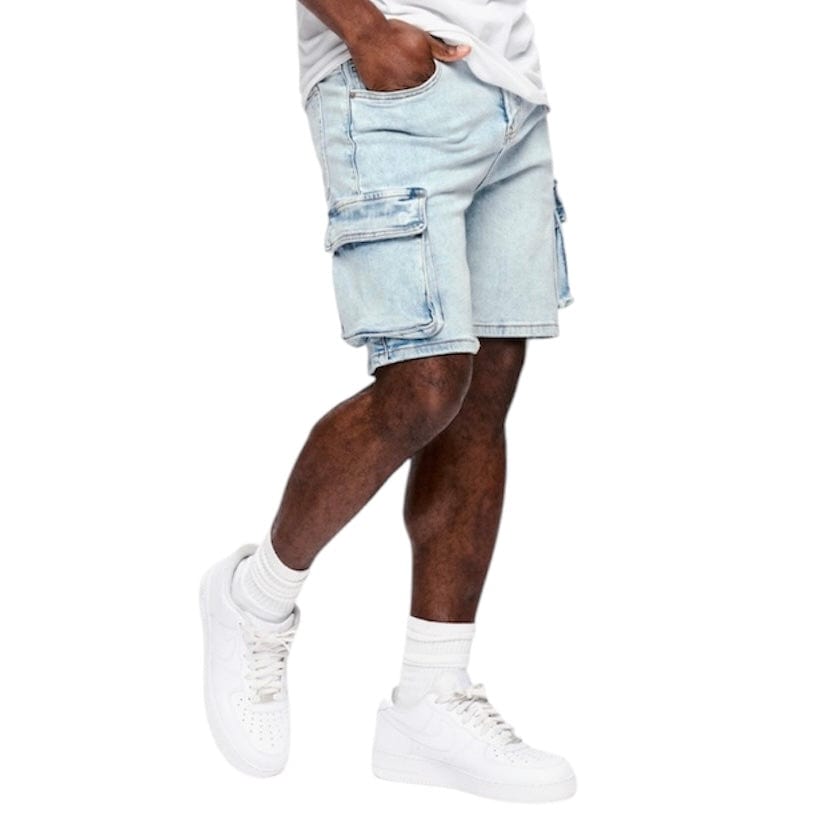 Anom Zepher Denim Short (Ice Blue) ANM192SH