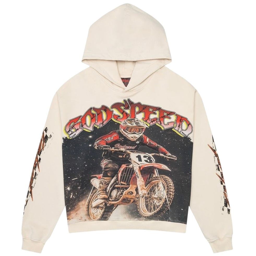 Godspeed Motocross Hoodie (Bone)