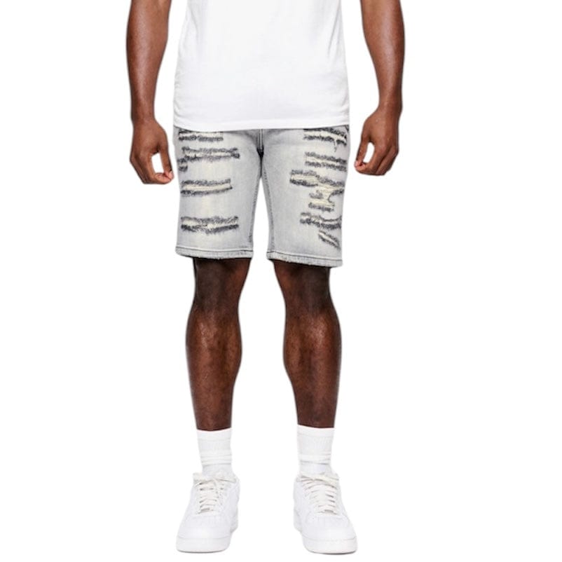 Anom Obisadan Denim Short (Light Gray) ANM193SH