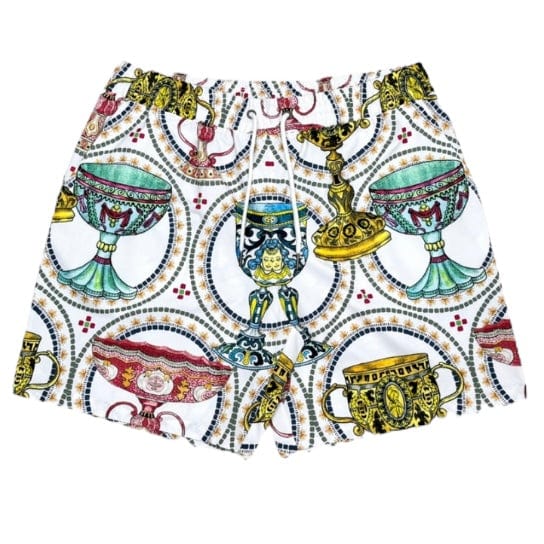 Civilized Maison Blanche Short Set (White) CZ6316-6317