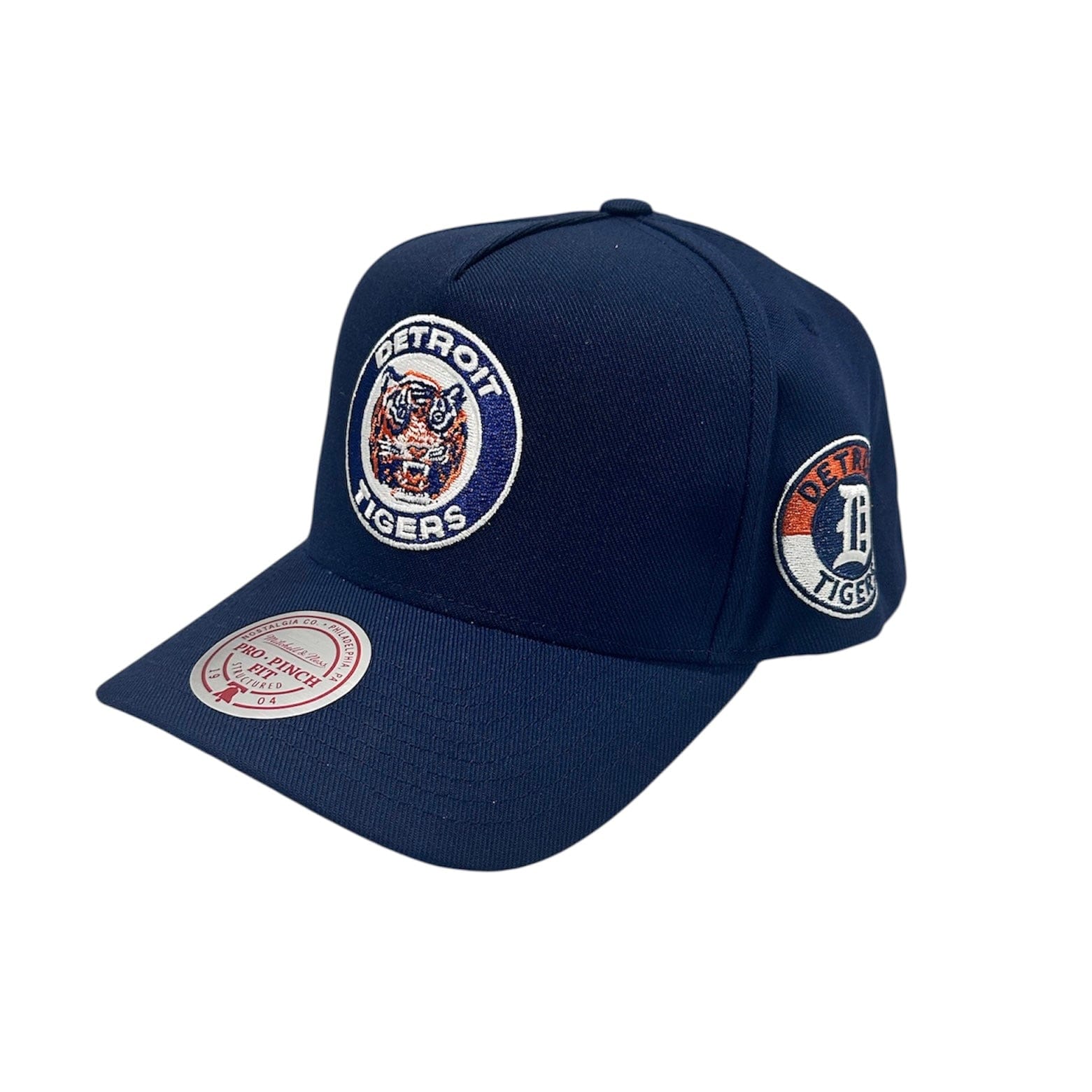 Mitchell & Ness MLB Detroit Tigers Double Clutch Snapback (Navy)