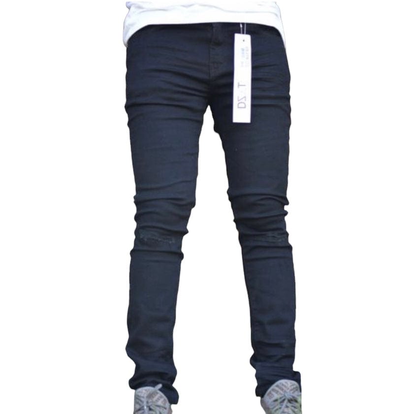 Premium Disaster Classic Ultra Stretch Denim (Black 3D Ripped) DZTR-350