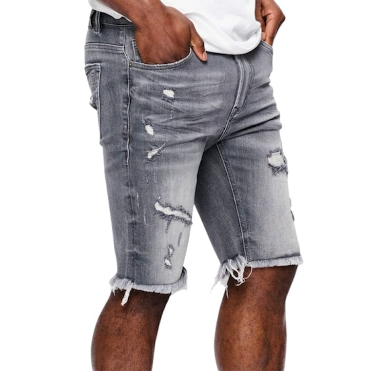 Anom Lagoon Denim Short (Gray Wash) ANM191SH