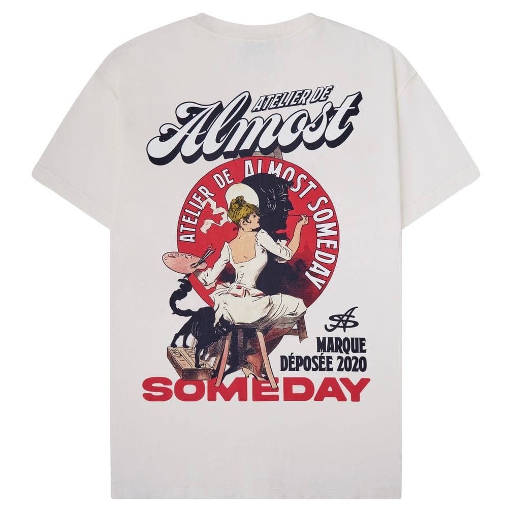 Almost Someday Atelier Tee (Cream) AS-H25-022