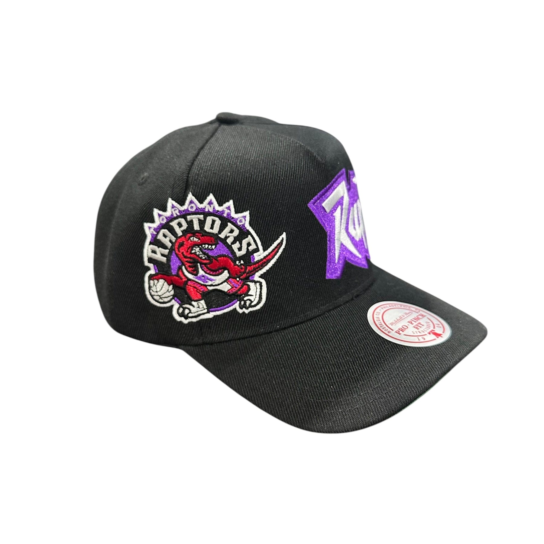 Mitchell & Ness Nba Toronto Raptors Busted Pro Snapback (Black)