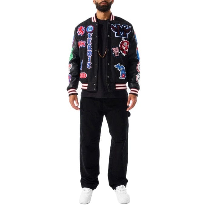 Jordan Craig Motown Varsity Jacket (Piston) 91651