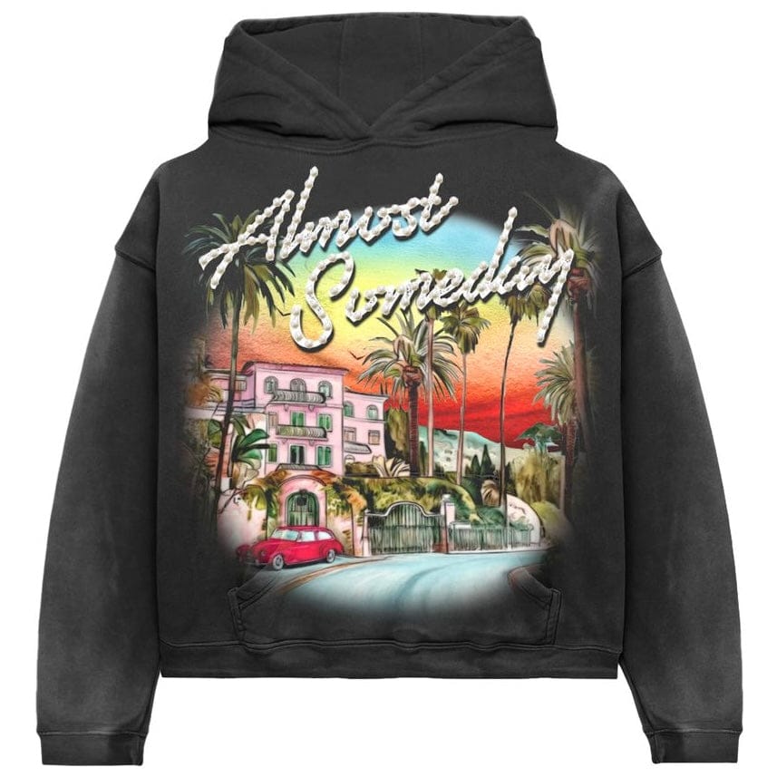 Almost Someday Hollywood Hoodie (Black) AS-S26-066