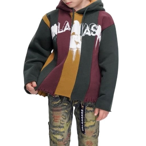Kids Valabasas Slipped Hoodie (Green) VPLAY-VHD2-1027