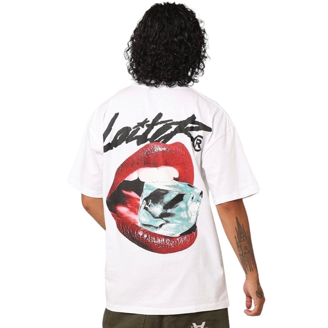 Loiter Cold Lips Tee (White)