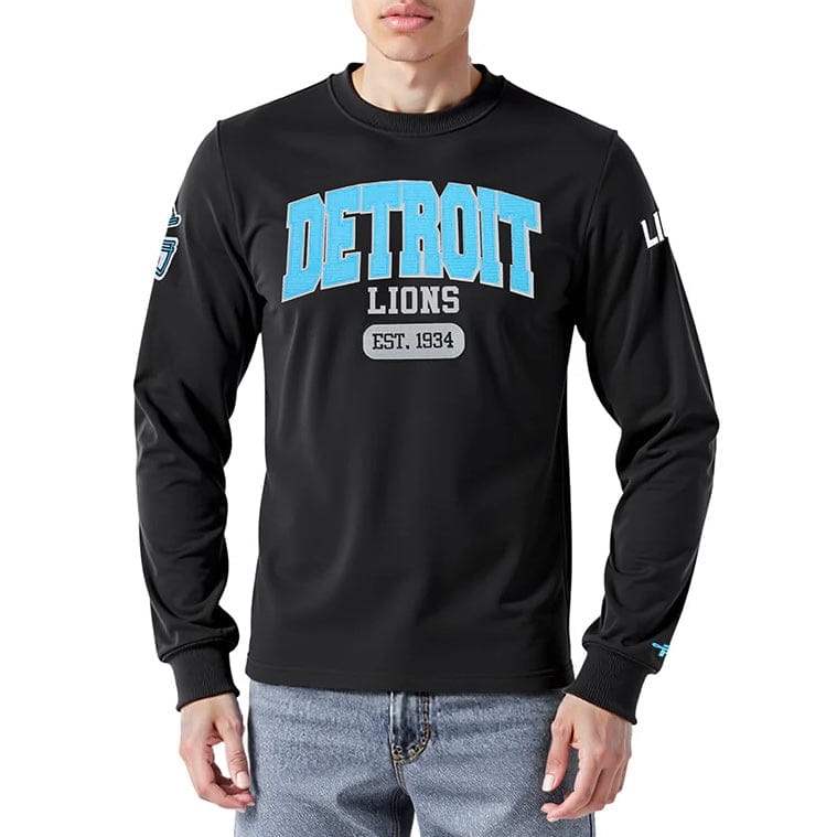 Pro Standard NFL Detroit Lions City Arch Fleece Crewneck (Black)