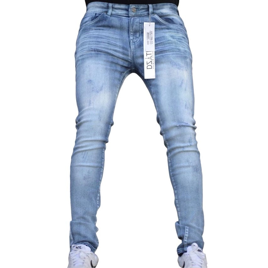 Premium Disaster Super Stretch Denim (Chalk Wash) DZTR-389