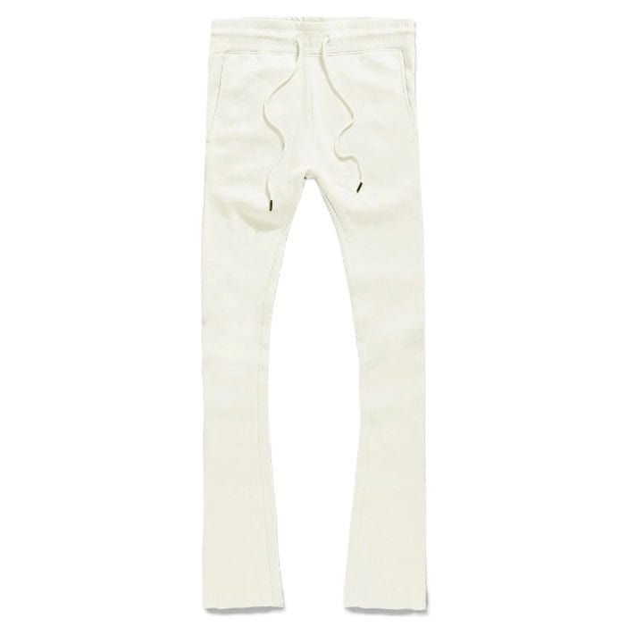 Kids Jordan Craig Uptown Stacked Sweatpants (Bone) 8860LK