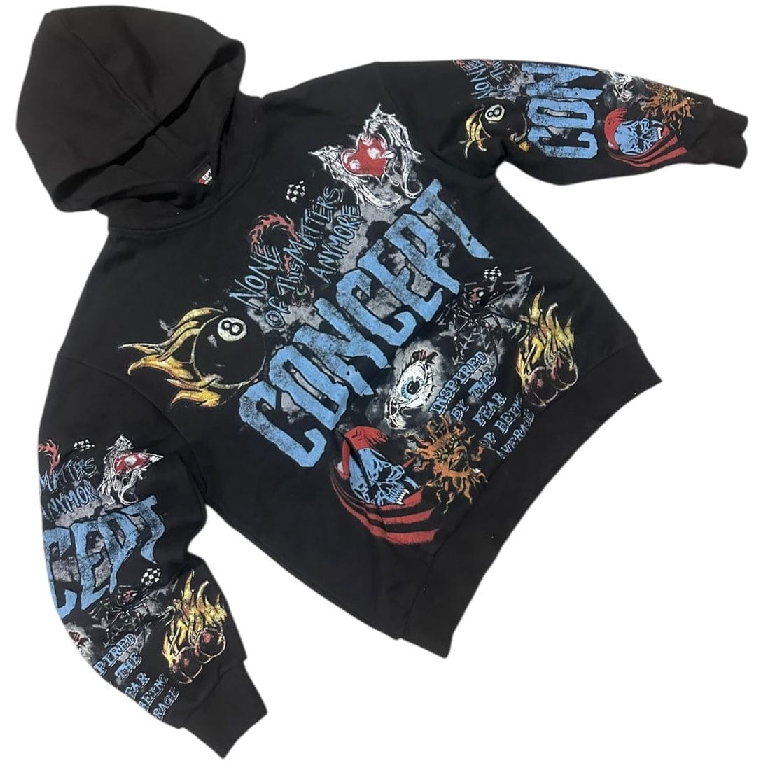 Concept La Graffiti Hoodie (Black) CHOODY-BLK14
