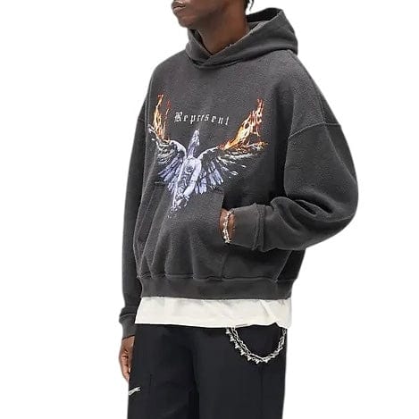 Represent Reversible Living Legacy Tour Hoodie (Sun Fade Grey)