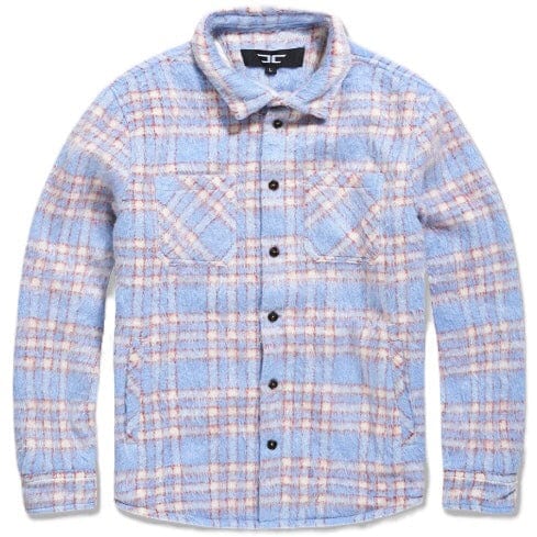 Jordan Craig See You In Paradise Flannel Shacket (Sky Blue) 2561