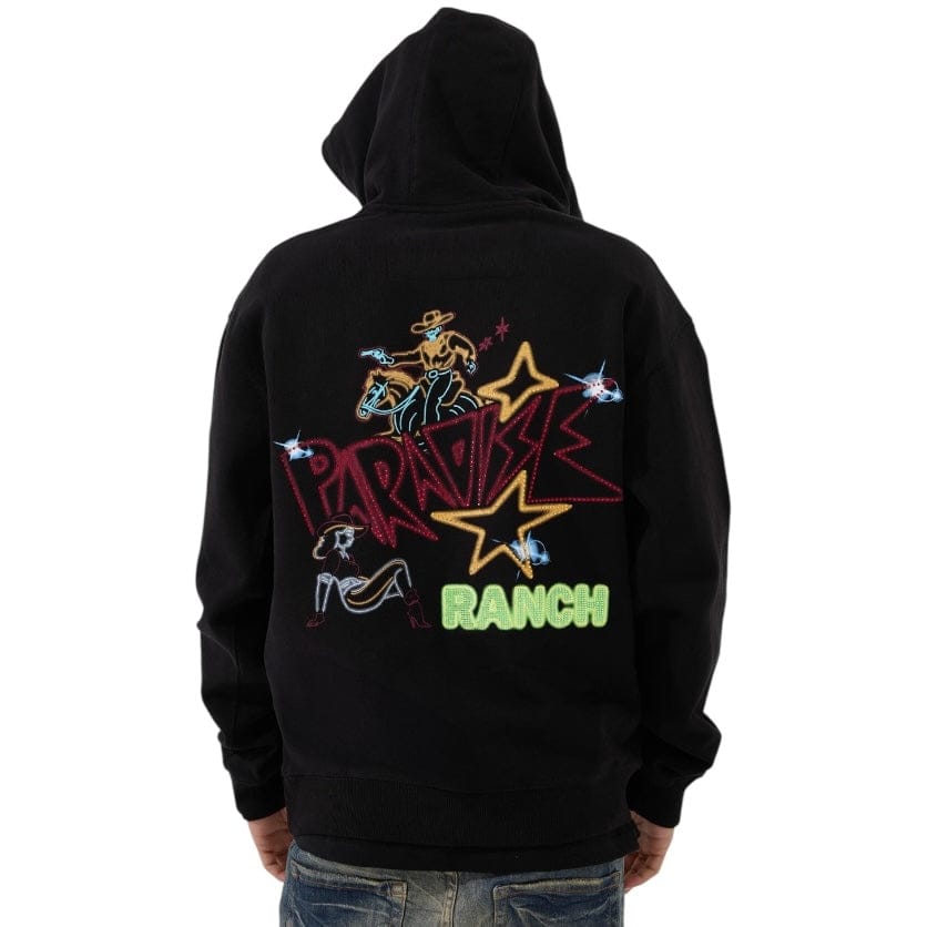 See You In Paradise Ranch Pullover Hoodie (Black) 8263H