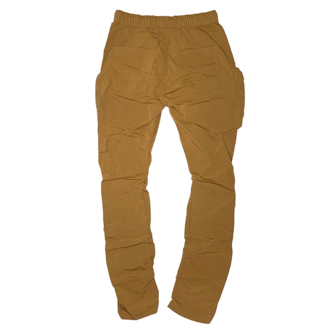 Smoke Rise Cargo Stacked Windbreaker Utility Pants (Timber) WP23586