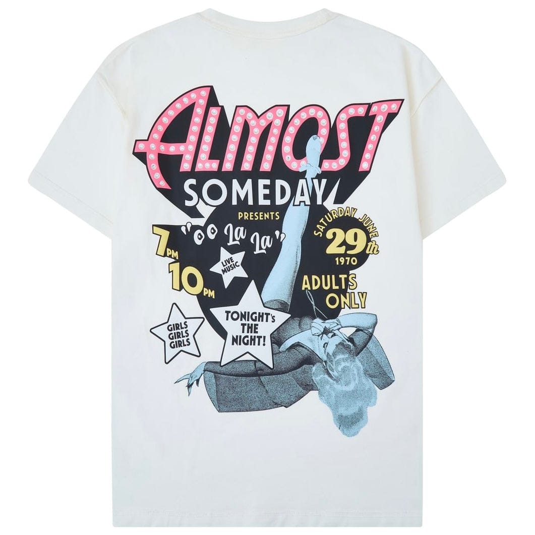 Almost Someday Showgirl Tee (Cream) AS-S26-009
