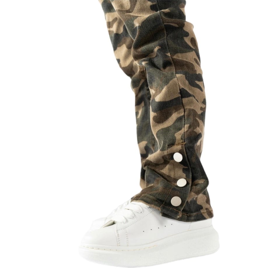 Kids Serenede Element Camo Stacked Jean (Camo Stacked)
