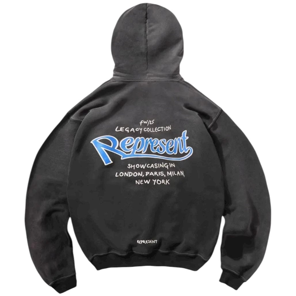 Represent Showcasing Hoodie (Stained Black) MLM100373-04
