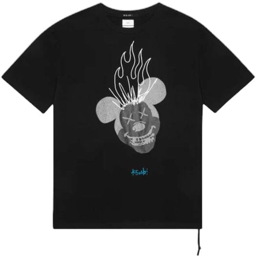 Ksubi Burn Biggie SS Tee (Jet Black) MFA24TE008