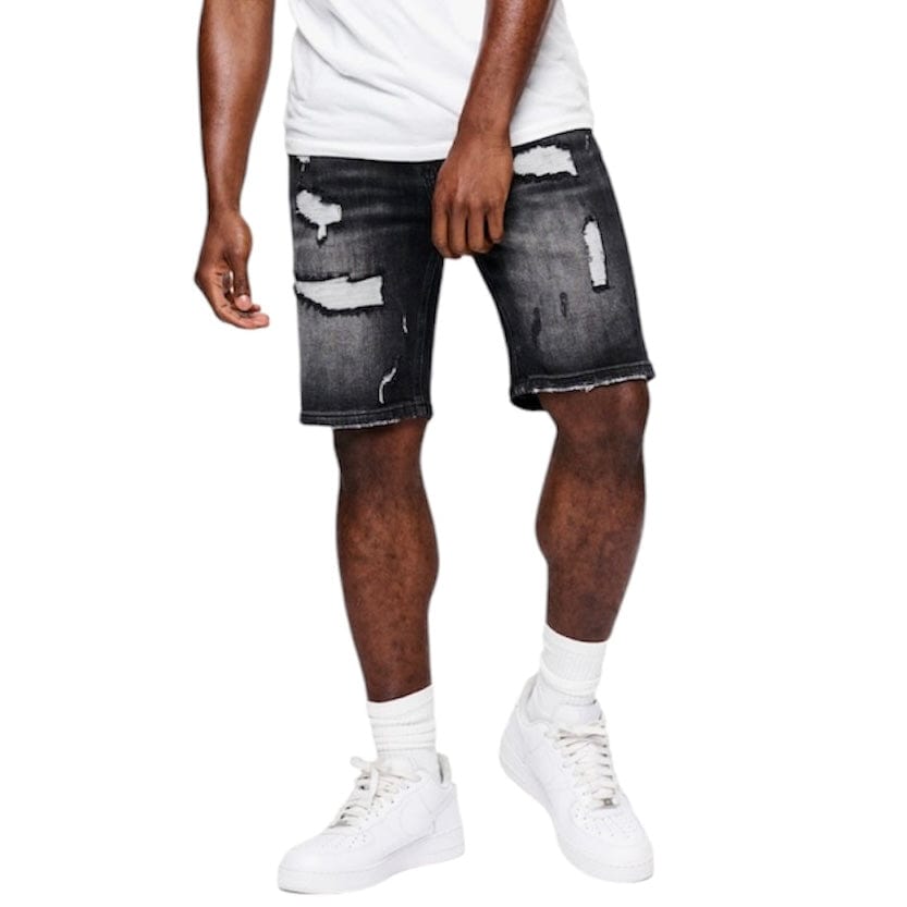 Anom Horizan Denim Short (Black Wash) ANM190SH