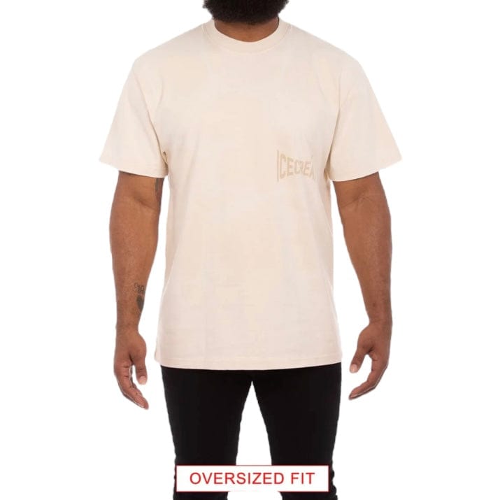 Ice Cream Wrestle SS Oversized Knit (Fog) 451-2302