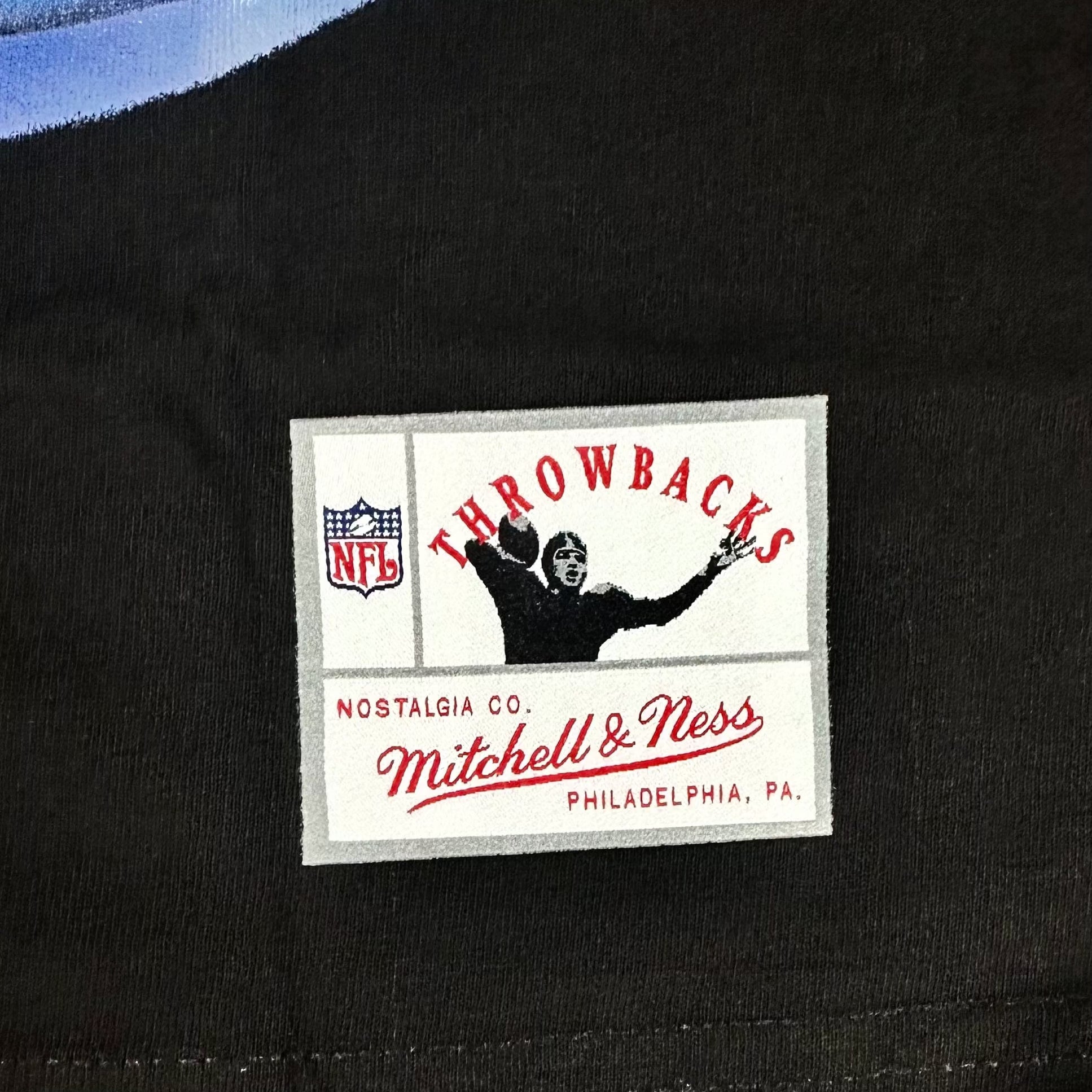 Mitchell & Ness NFL Detroit Lions Barry Sanders Big Face Tee (Black)