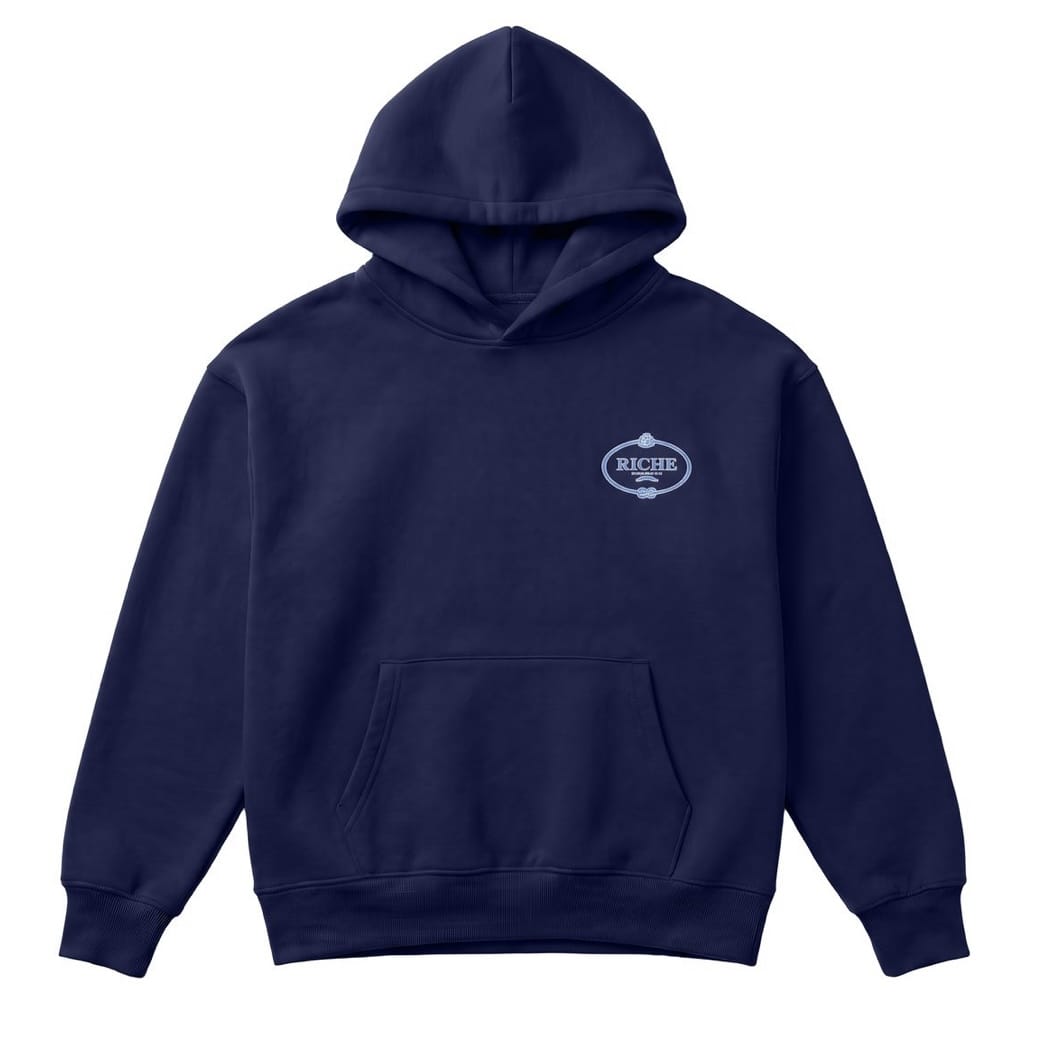 Vie Riche Core Hoodie & Sweatpants Set (Navy) BKHD101/BKLP101-NVY