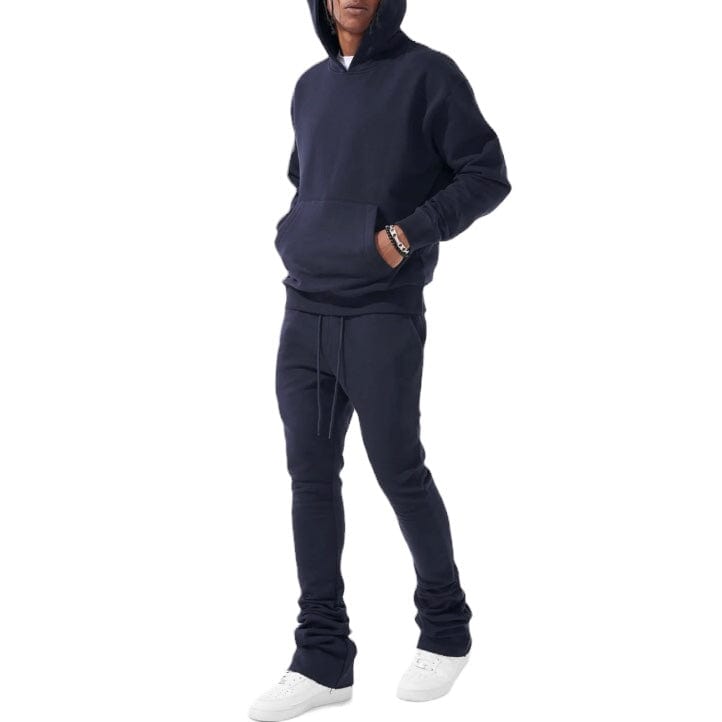 Jordan Craig Uptown Stacked Sweatpants (Navy) 8860L