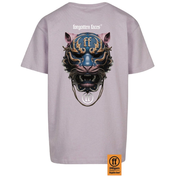 Forgotten Faces Ancient Tiger Mask Tee (Lilac)