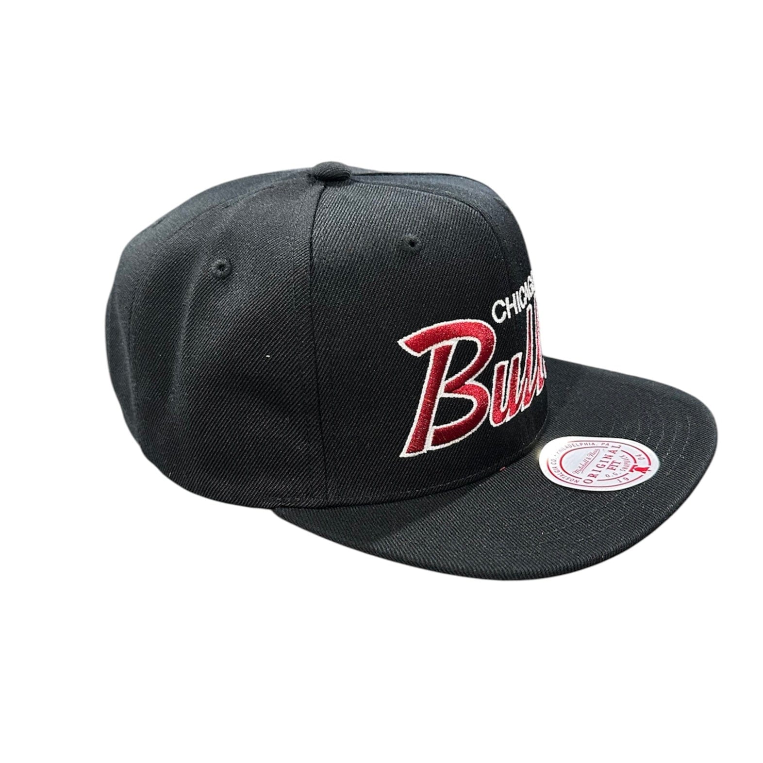 Mitchell & Ness NBA Chicago Bulls Team Script 2.0 Snapback (Black)