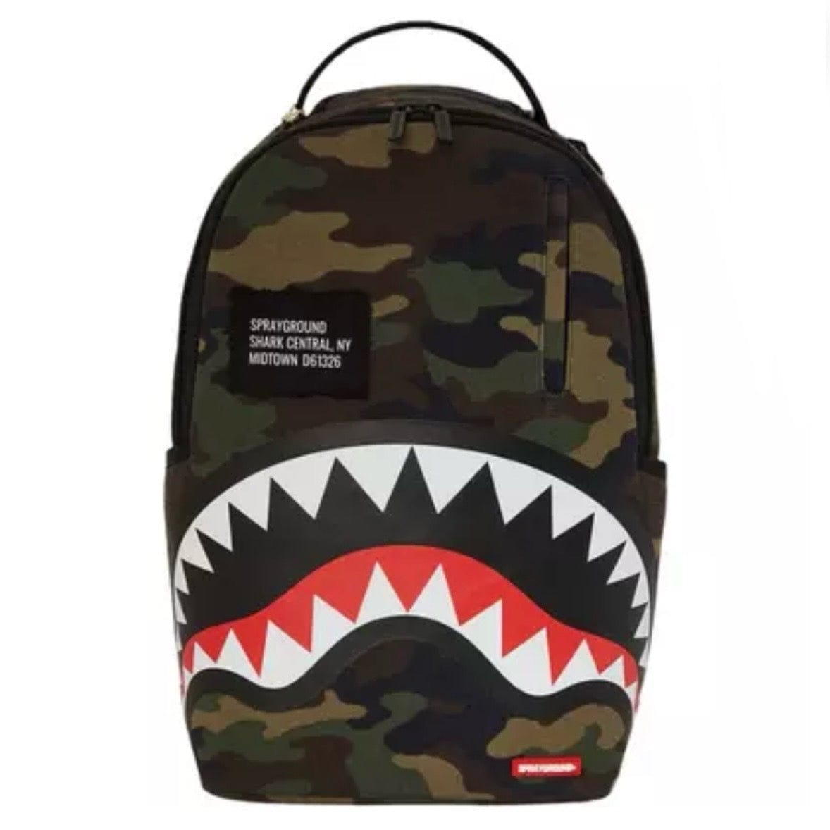 Sprayground Shark Central Camo DLXS Backpack