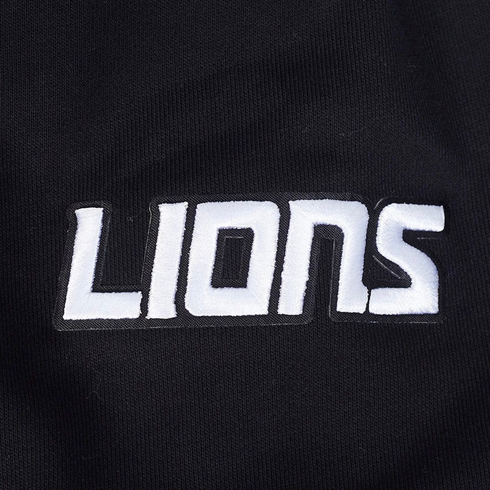 Pro Standard NFL Detroit Lions City Arch Fleece Po Hoodie (Black)
