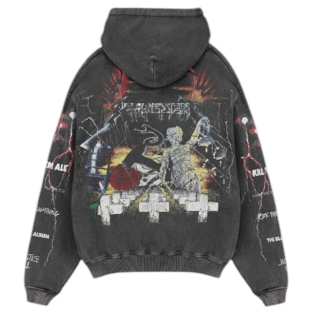 Represent X Metallica Master Of Puppets Hoodie (Vintage Grey) MLM4374-020