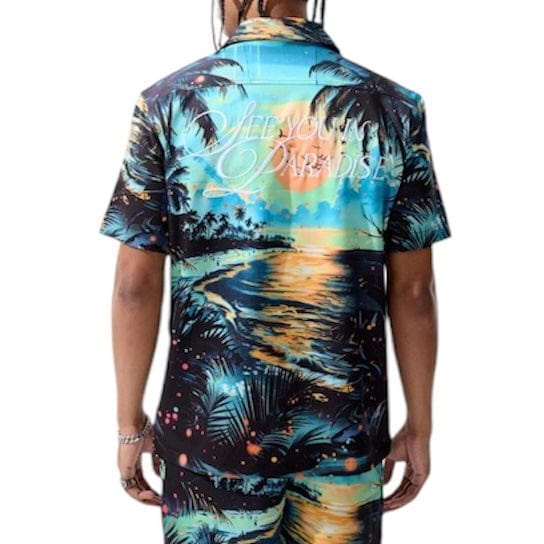 Jordan Craig Retro Wanderlust Party Short & Shirt Set (Sunset) 2060-2060S